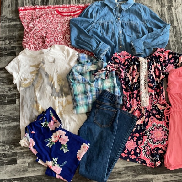 Girls Clothes Size Youth 10 & 12 Large VGUC - Picture 2 of 9